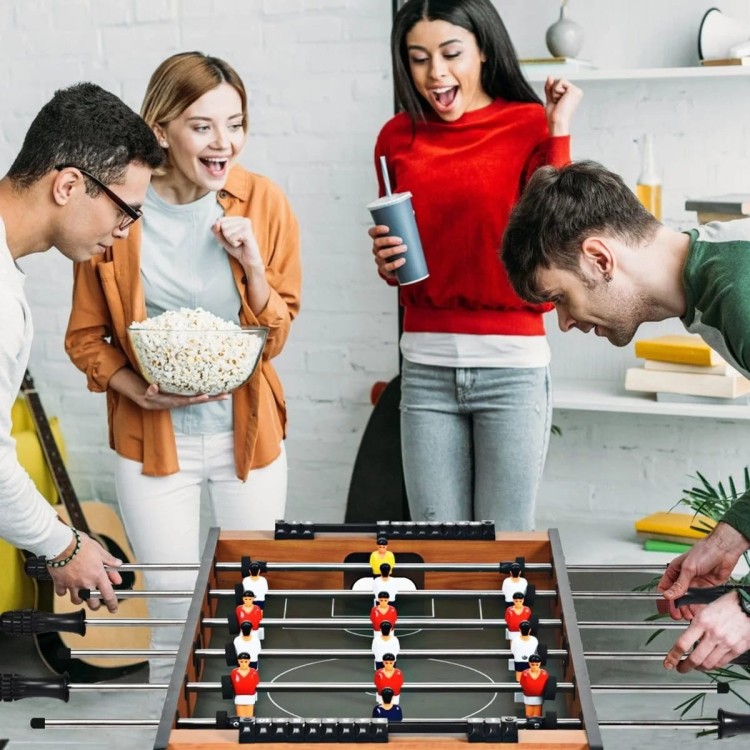 Stół do gry z wymiennym blatem 4w1 (piłkarzyki hockey ping pong bilard)