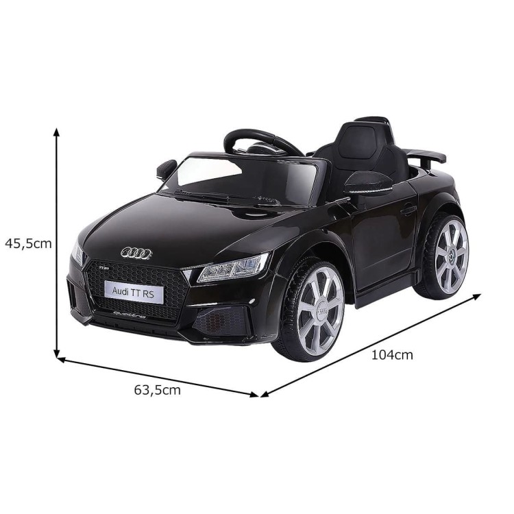 Samochód dla dzieci Audi TT RS Czarny