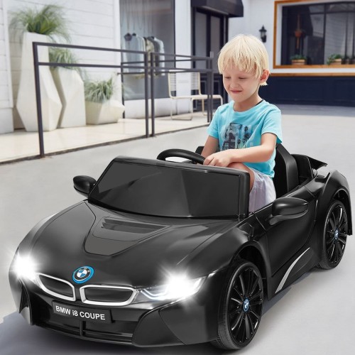 Elektryczny samochód dla dzieci BMW i8 Czarny