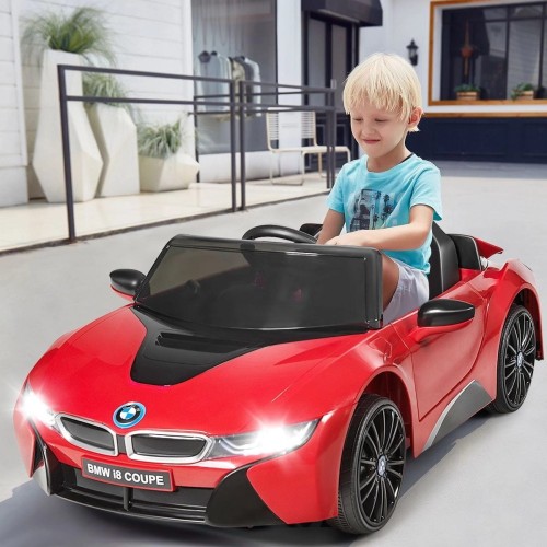 Elektryczny samochód dla dzieci BMW i8 Czerwony