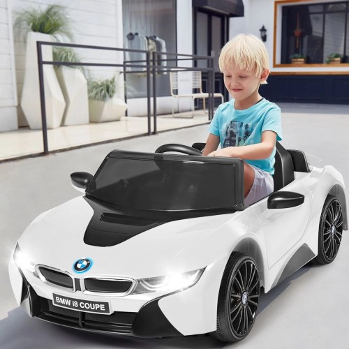 Elektryczny samochód dla dzieci BMW i8 Biały