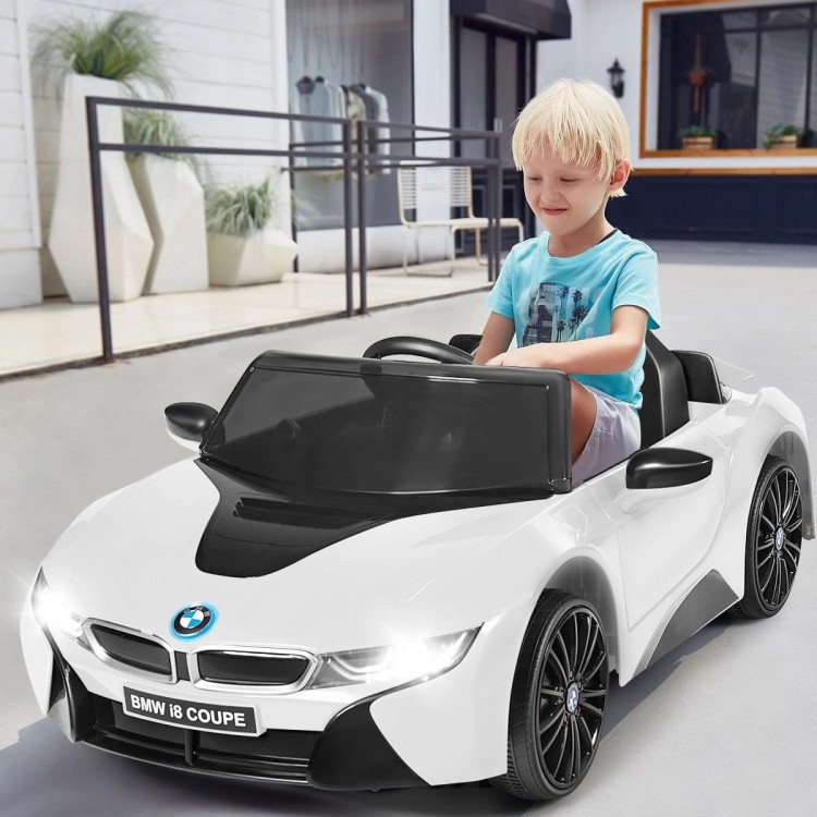 Elektryczny samochód dla dzieci BMW i8 Biały