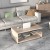 Drewniany stolik kawowy do salonu 105 x 60 x 46 cm