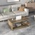 Drewniany stolik kawowy do salonu 105 x 60 x 46 cm