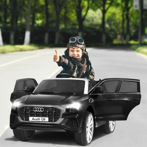 Elektryczny samochód dla dzieci Audi Q8 Czarny