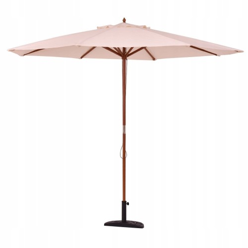 Duży składany parasol ogrodowy ośmiokątny 300 cm