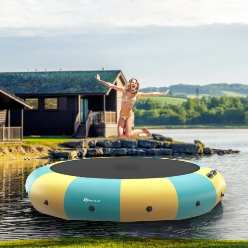 Dmuchana trampolina wodna 457 cm + elektryczny kompresor
