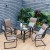 Palenisko ogrodowe Grill 4w1 79 x 79 x 78 cm