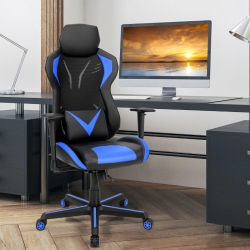 Ergonomiczne krzesło gamingowe Czerwono-czarne