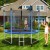 Trampolina ogrodowa 366 cm z siatką wewnętrzną