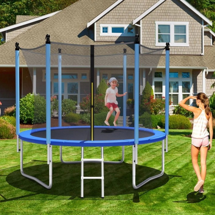 Trampolina ogrodowa 366 cm z siatką wewnętrzną