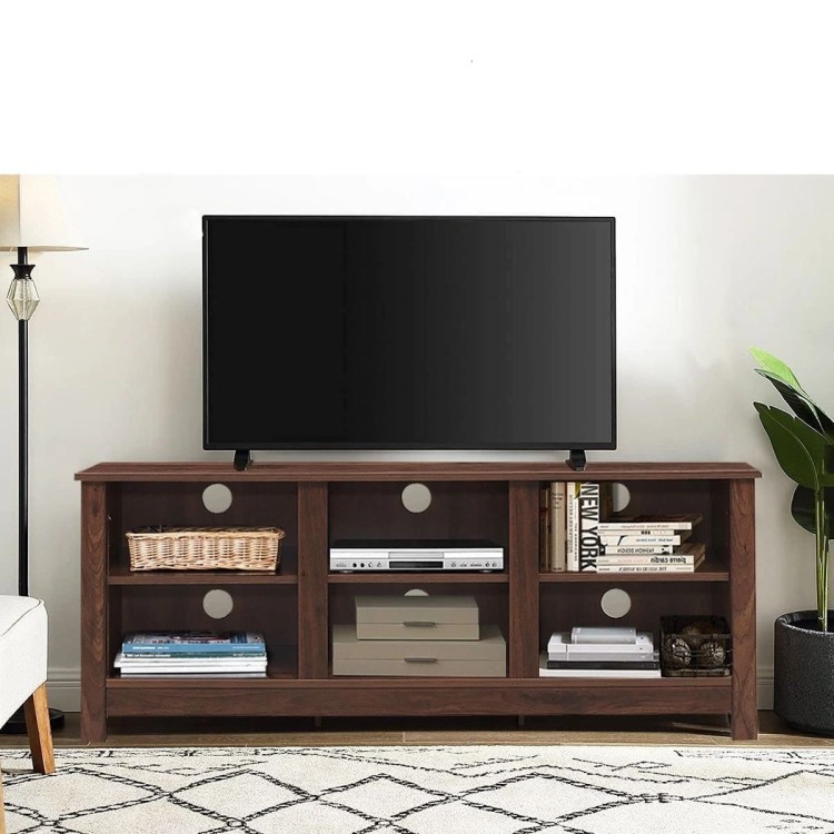Drewniana szafka RTV  135 x 39,5 x 54 cm