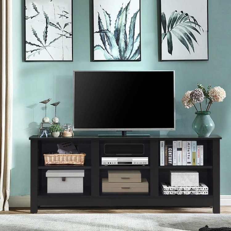 Drewniana szafka RTV  135 x 39,5 x 54 cm