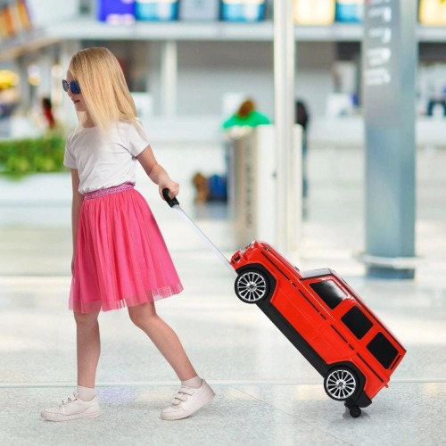 Walizka Mercedes Benz 2w1 na podróż, samochód zabawkowy