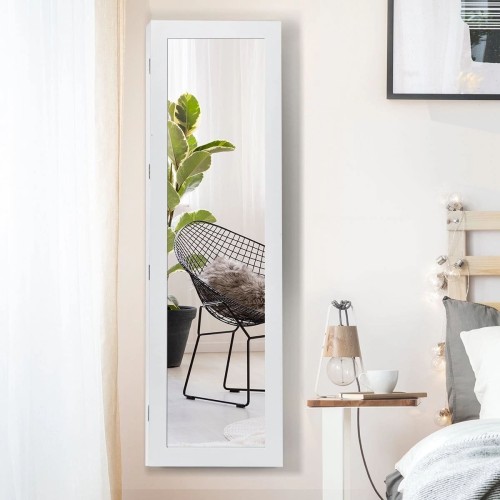 Szafka na biżuterię z lustrem 30 x 8,5 x 106 cm