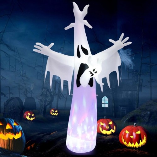 Dekoracja Halloween Gigantyczny duch 244 cm