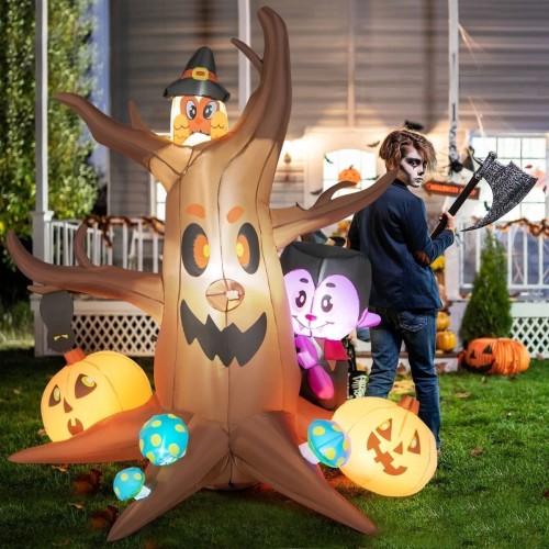 Dekoracja Halloween Nadmuchiwane drzewo duchów