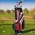 Torba golfowa z zapinanymi na zamek przegródkami i kieszonką termoizolacyjną