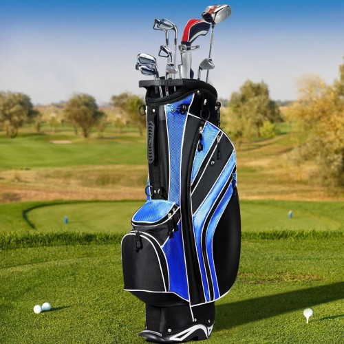Torba golfowa z zapinanymi na zamek przegródkami i kieszonką termoizolacyjną