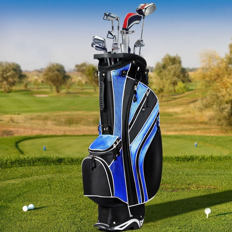 Torba golfowa z zapinanymi na zamek przegródkami i kieszonką termoizolacyjną