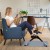 Stacjonarny mini rower treningowy z wyświetlaczem LED i regulacją oporu