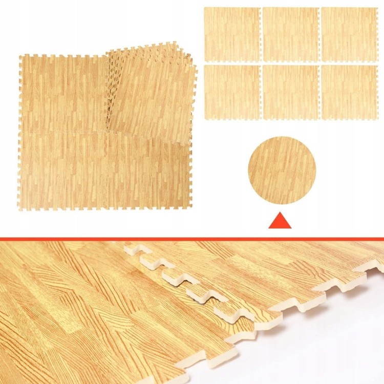 Mata amortyzująca pod sprzęt treningowy 12 puzzli