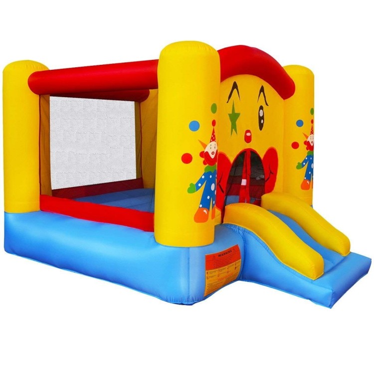 Dmuchany zamek trampolina ze zjeżdżalnią