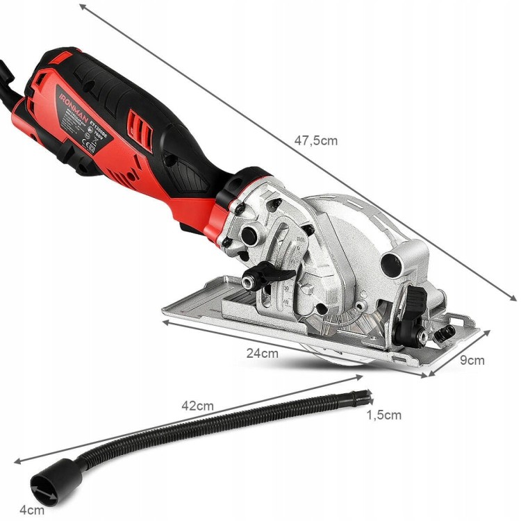 Pilarka tarczowa z tarczą do drewna