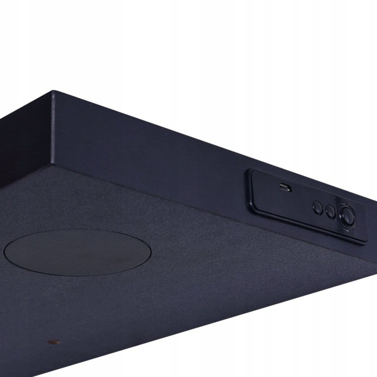 Półka ścienna z głośnikami stereo bluetooth
