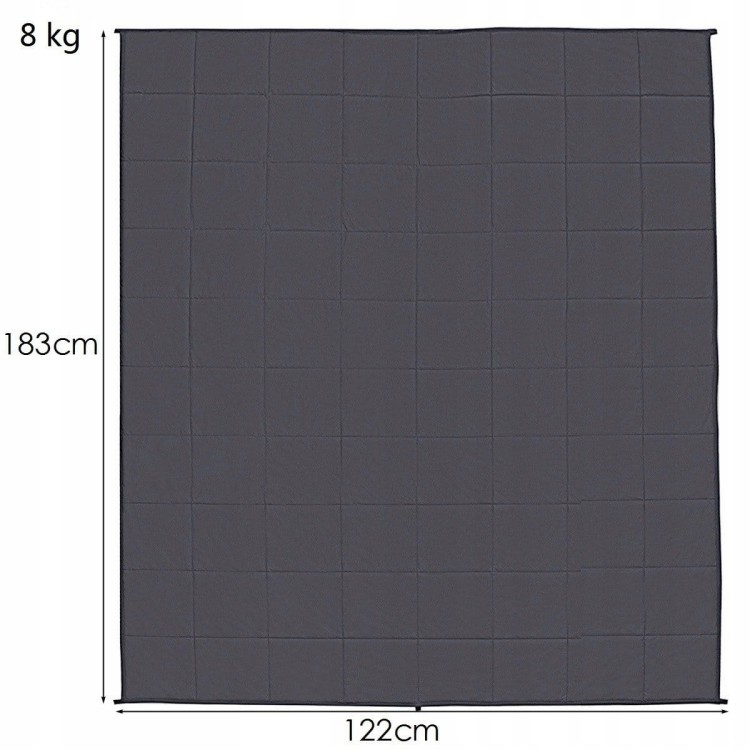 Kołdra obciążeniowa sensoryczna 8kg 183x122cm