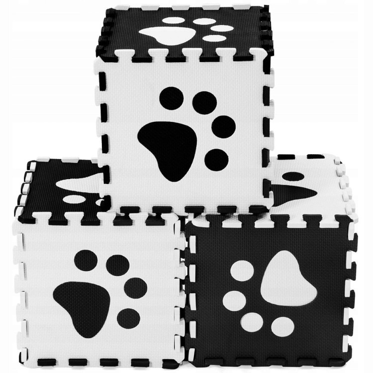 Duża piankowa mata edukacyjna puzzle 24 sztuki