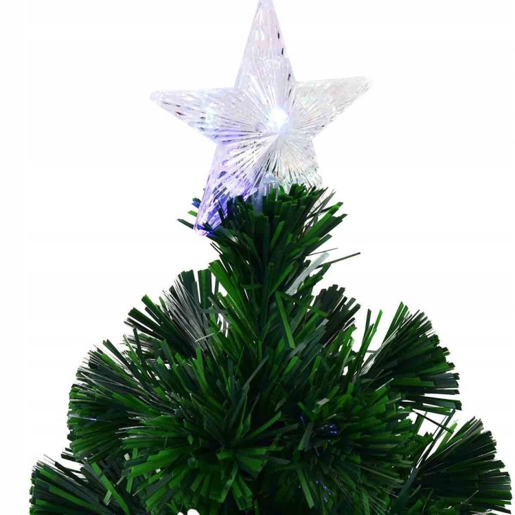 Sztuczna choinka świąteczna z światłami led 120cm