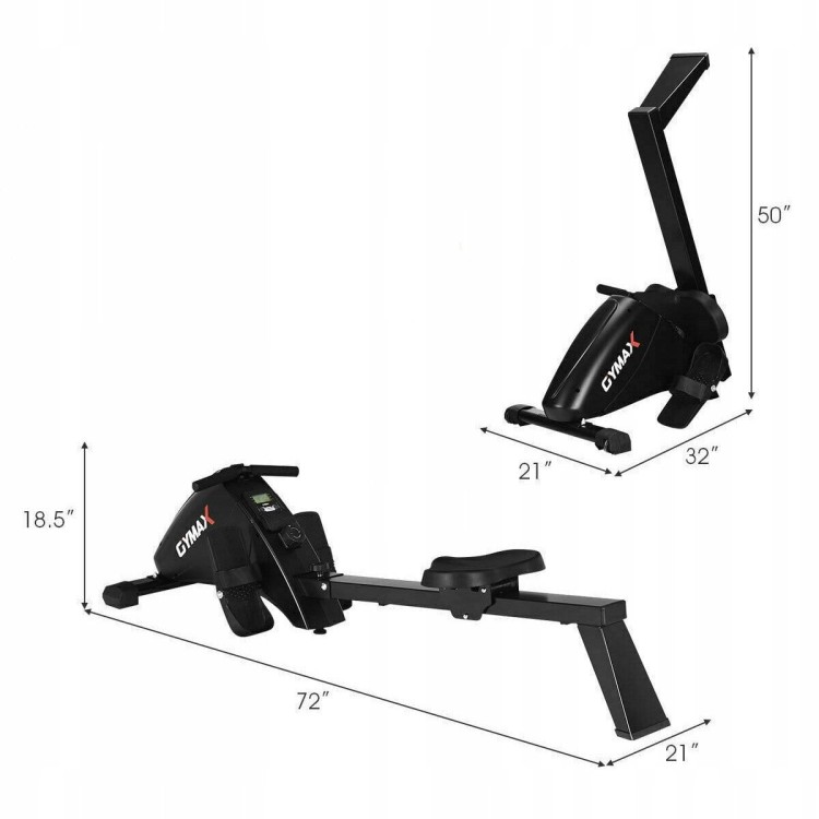 Wioślarz treningowy ergometr wioślarski gymax