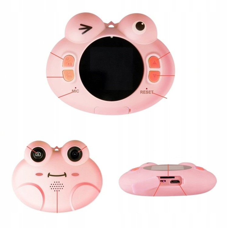 Aparat cyfrowy kamera hd dla dzieci 16gb usb