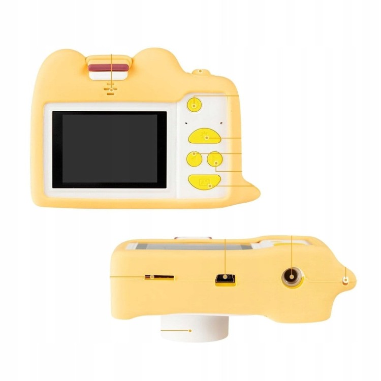Aparat cyfrowy kamera hd dla dzieci 16gb usb