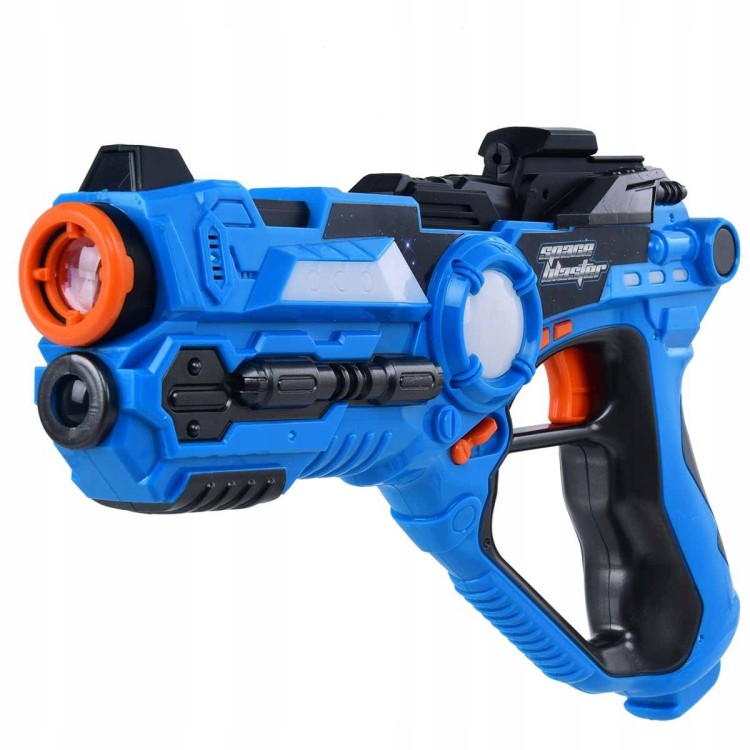 Pistolety laserowe laser tag zestaw 4 sztuki