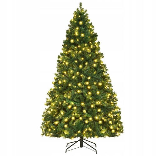 Sztuczna choinka led sosna ze stojakiem 225cm