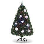 Sztuczna choinka led ze stojakiem 120cm