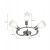 Lampa sufitowa z 3 kloszami